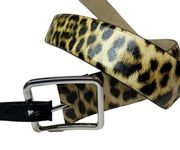 INC International Concepts Animal Print Belt New Size Medium