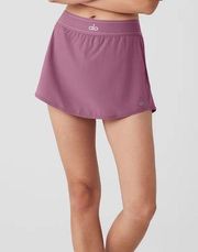 NWT Alo Yoga Match Point Tennis Skirt Limited Edition Color Soft Mulberry XXS