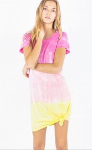 Holly tie dye Ombre T-Shirt Dress