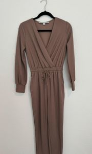 Mocha  Jumpsuit