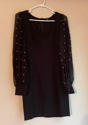 Pearl Sleeve Dress