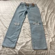 Levi’s  Low Pro Straight Light Wash Jeans