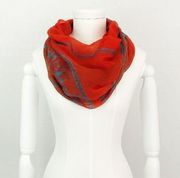 Sheer Boho Infinity Scarf