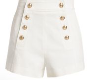 10 Crosby White Robertson Stretch Twill Shorts