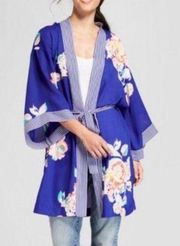 Floral Kimono Style Top One Size Fits Most