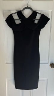 XS Black Dress