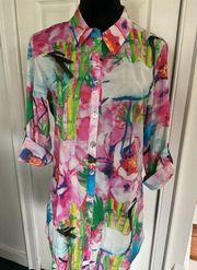 NWOT Soft Surroundings Floral Dress/Tunic