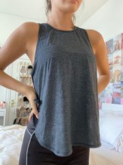 Gray Workout Top