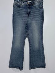 LC Lauren Conrad Super High Rise Flare Jeans Size 14