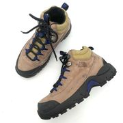 Vintage The North Face Hiking Boot Tan Weatherproof Suede Lace Up Women’s Size 6