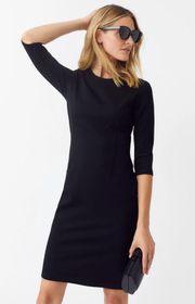 J.McLaughlin Catalyst Bainbridge Front Pockets Black Sheath Dress Size XL