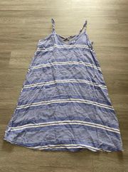 Kohls Blue Striped Sundress