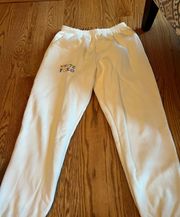 White fox Sweatpants