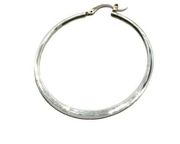 TIFFANY & CO. .925 Elsa Peretti Single Replacement Flat Hoop Earring Ste…