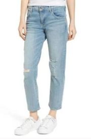 Agolde Isabel Slim Boyfriend Jeans in Dreamer Sz 24