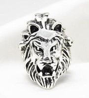 Tribal Lion Head Ring