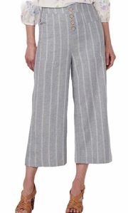 Striped Paper Bag Pants