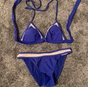 Blue Mesh Bikini 