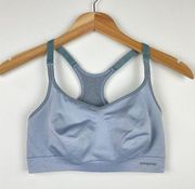 Patagonia Active Sports Bra Womens Blue Gray - Size M