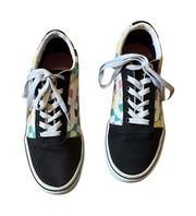 Vans  old skool checkered & black size 6.5