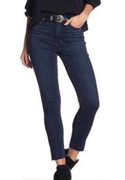 Joes Jeans High Rise Skinny Ankle Dark Denim Jeans in Nanette Size 27