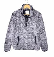 NWT Thread & Supply Fluffy Fleece Cozy Pullover XS