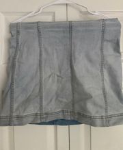 Jeans Mini Skirt