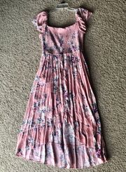 Hi Lo Floral dress