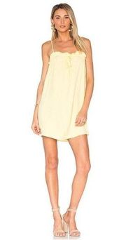 Privacy Please Oregon Mini Dress in Yellow Revolve Women’s Size XS