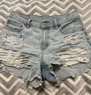 American Eagle Outfitters Ripped Jean Shorts