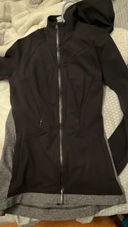 Black Hooded Define Jacket