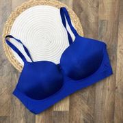 Torrid Curve Blue Bra Womens Size 44DD Wire Free