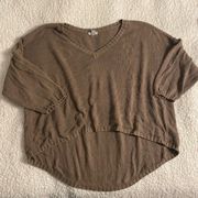 women’s  high low sweater size small