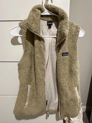 Tan Vest Sherpa