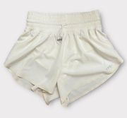 White Abercrombie & Fitch YPB Running Shorts