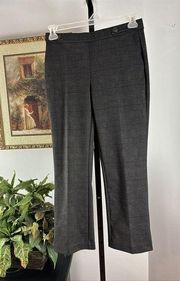 Jules & Leopold Women’s Tailored Pants Plaid Size S/P Stretch Pullover 2 Pockets