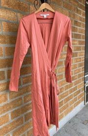 Diane Von Furstenberg Terrazzo Wrap Dress sz 10