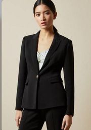 NWT $349 Ted Baker London Rrae Single Breasted Slim Tailored Jacket Sz 12