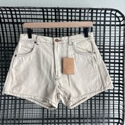 Cowboy High Rise Jean Shorts