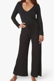 NWT Beyond Yoga Long Sleeve Ribbed Jumpsuit Wide Leg Plus Size 2X