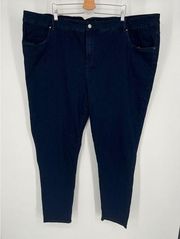 NWT Universal Standard Seine High Rise Skinny Jeans Sz 30 (5X) Dark Indigo Blue