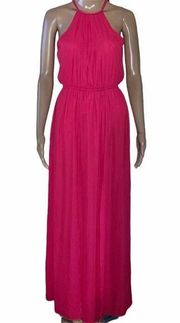 Doe & Rae halter maxi dress