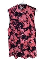 Full Circle Trends Tye Dye Mockneck Sleeveless Top EUC size 3X