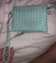 Mint Green Wristlet