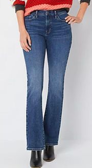  St. John's Bay Womens Secretly Slender Mid Rise Bootcut Jean