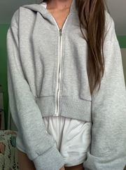 Brandy Melville Cropped Hoodie