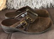 CROFT & BARROW Brown Mules Size 8.5