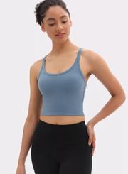 Padded sports bra yoga tank 