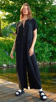 Free People Beach My Go To Jumpsuit size small