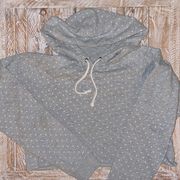 ☀️Lucky Brand Crop Hoodie☀️(has stains)~med